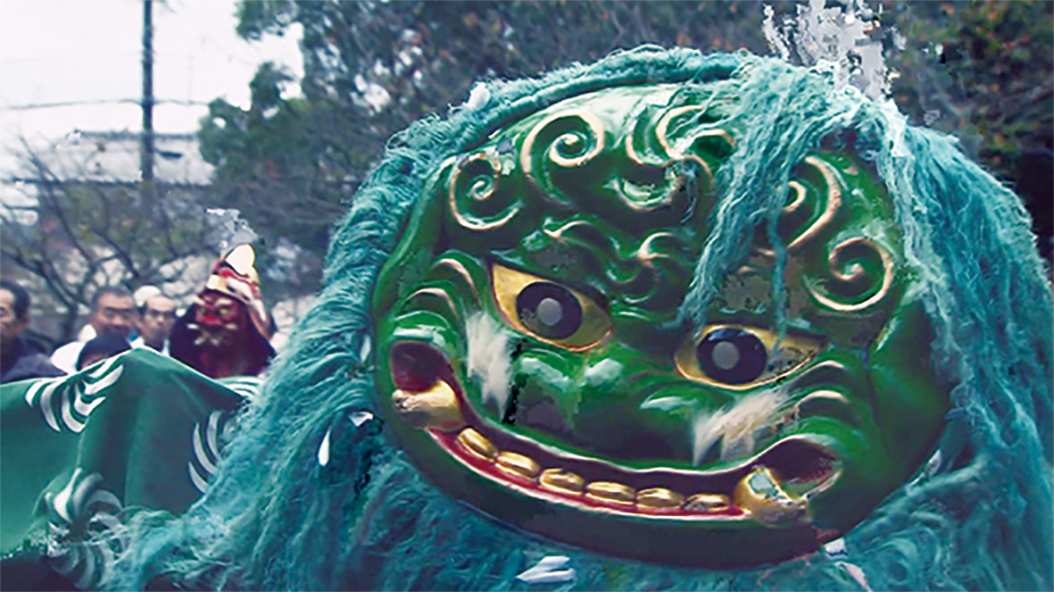 琴路神社の獅子舞（きんろじんじゃのししまい）